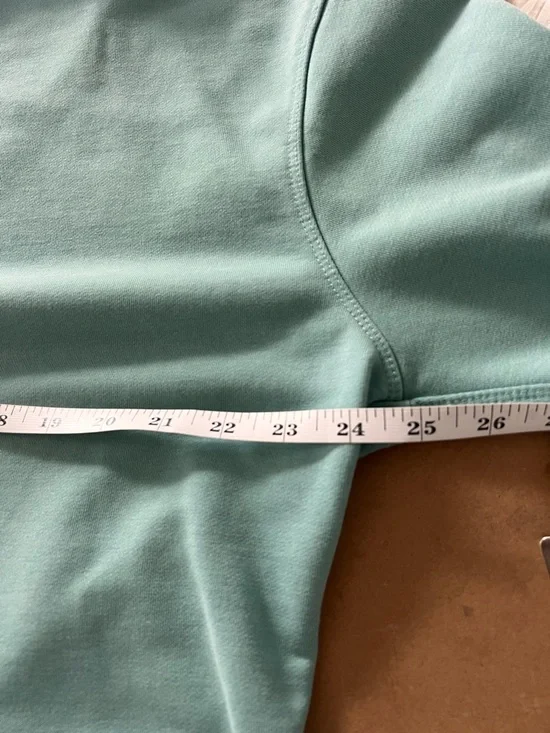 Lululemon Perfectly Oversized Crewneck Pullover in Light Green size 10 - Picture 7 of 10